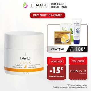 Kem dưỡng tái tạo, phục hồi, làm dịu da Image Skincare Vital C Hydrating Repair Creme 57g