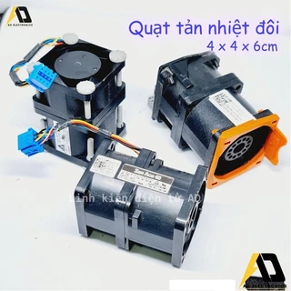Quạt tản nhiệt phản lực Delta Nidec San Ace AVC 4cm 12vdc gió mạnh ( quạt đôi )