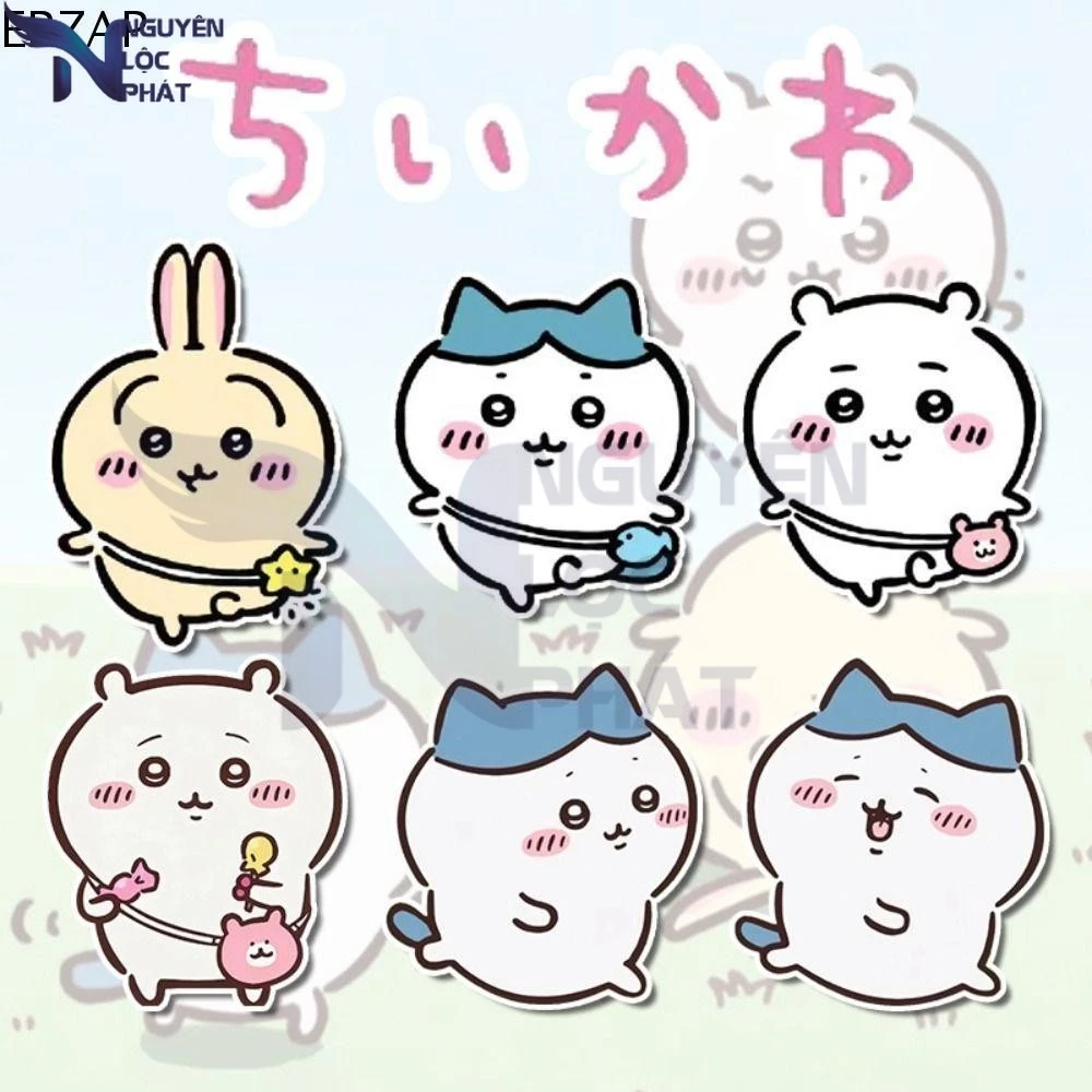 Huy Hiệu Erzap Anime Chiikawa Pin, Momonga Breastpin Hachiware Trâm cài, Đáng Yêu Dễ Thương Ve Áo Kawaii Usagi  nlp