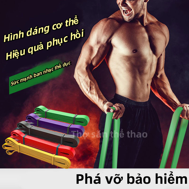 🔥💕Yoga phòng tập thể dục cánh tay chân toàn thân đàn hồi cao su đàn hồi với thanh ké