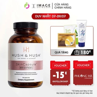 Viên uống trắng da Hush & Hush SkinCapsule Brighten+ 60 viên