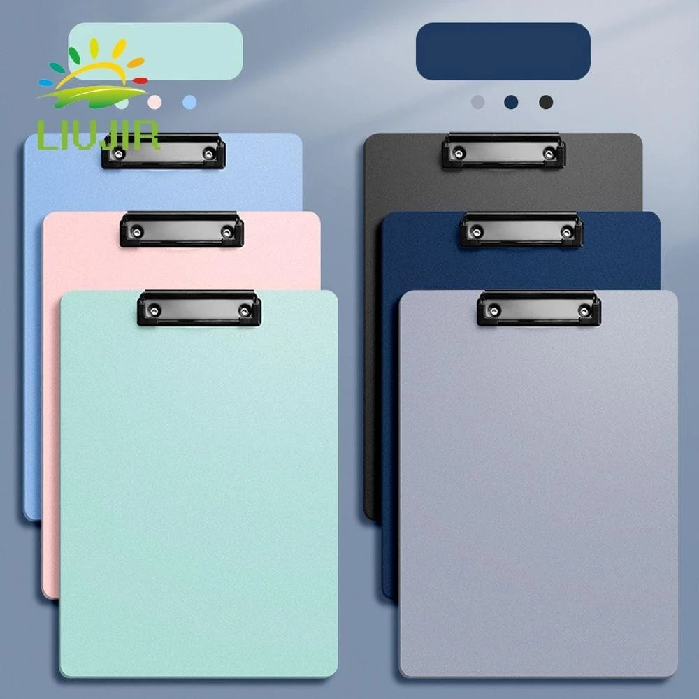 Sanmiao Nhựa Clipboard Mờ Dày Tài Liệu Đựng Giấy Trường Văn Phòng Phẩm Vật Dụng Hồ Sơ Kẹp Bảng Cứng Kẹp Bảng Viết Pad