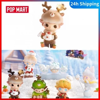 [Chính Hãng] popmart dimoo Chữ Cái Từ snowman series popmart