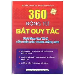 Sách 360 Động Từ Bất Quy Tắc