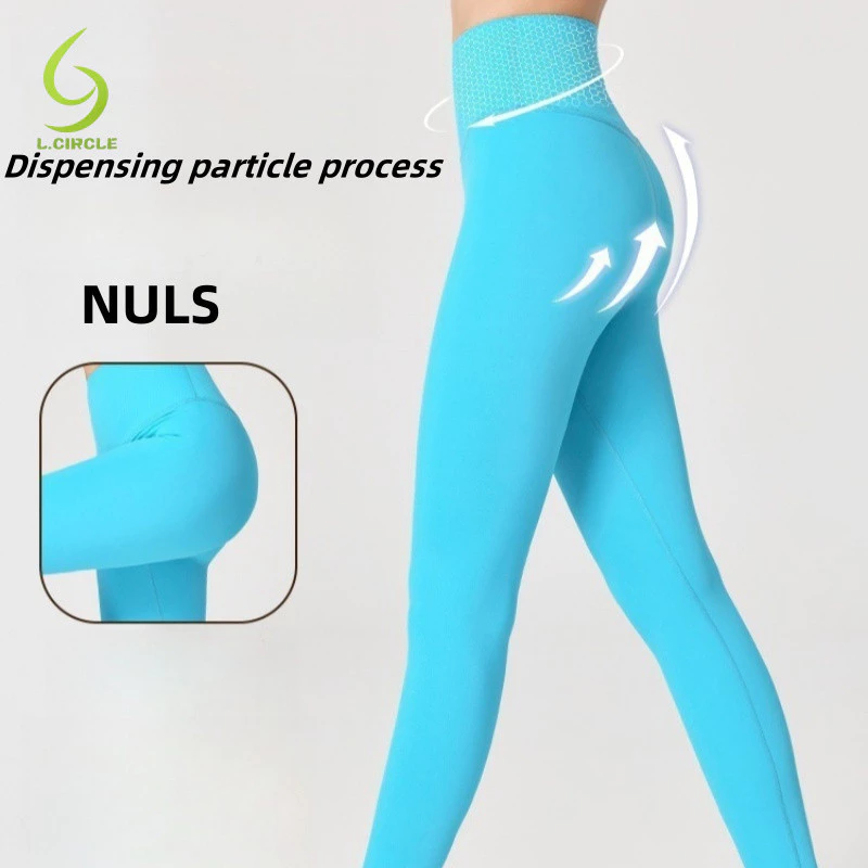 Quần yoga NULS Hàn Quốc, cạp cao, thiết kế ôm vừa vặn và đàn hồi tốt