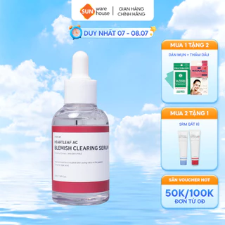 Serum Ngừa Mụn Heartleaf Ac Blemish Clearing Serum C'NEW LAB Cung Cấp Dưỡng Chất, Cấp Ẩm Cho Da 50ml