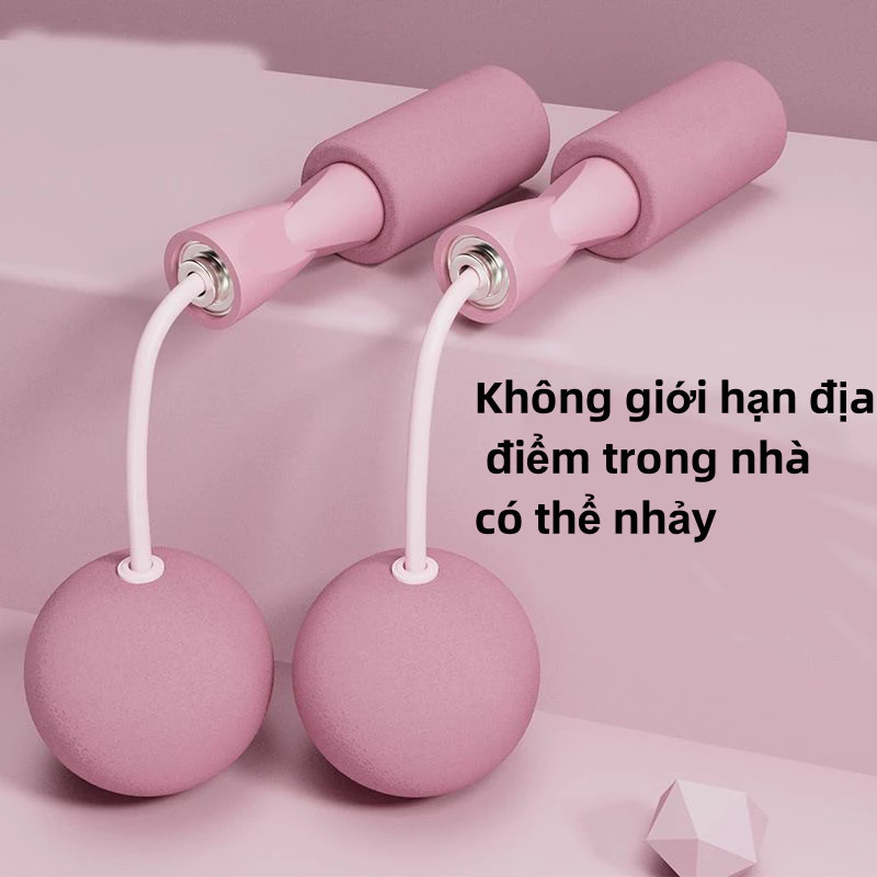 Dây nhảy bóng to không dây, nhảy dây giảm cân
