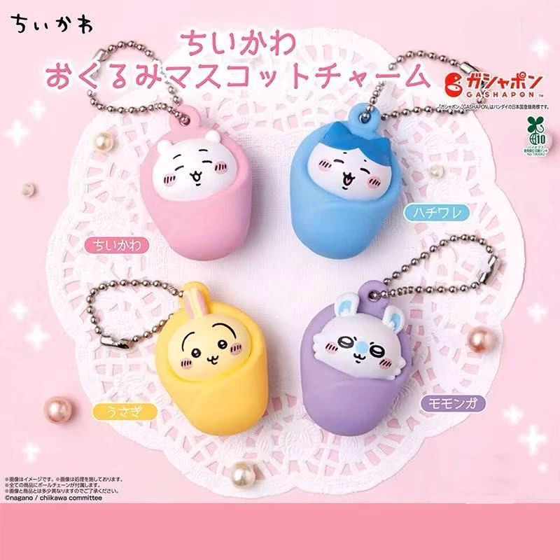Chiikawa Baby Series Hộp Mù Hachiware Usagi Móc Khóa Dễ Thương Mặt Dây Chuyền Đồ Chơi Trẻ Em Quà Tặng Trang Trí
