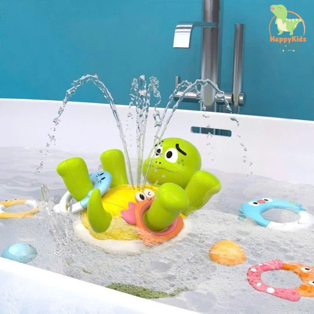 Đồ chơi rùa phun nước - Rùa điện Bể bơi giải trí cho trẻ em - Đồ chơi nhà tắm