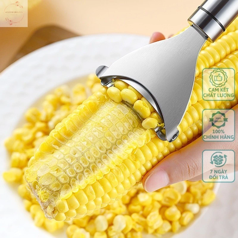 Dụng Cụ Tuốt Ngô Thành Hạt Tiện Lợi. Dụng Cụ Tách Hạt Ngô, Bắp. Đồ Dùng Nhà Bếp Tiện Lợi