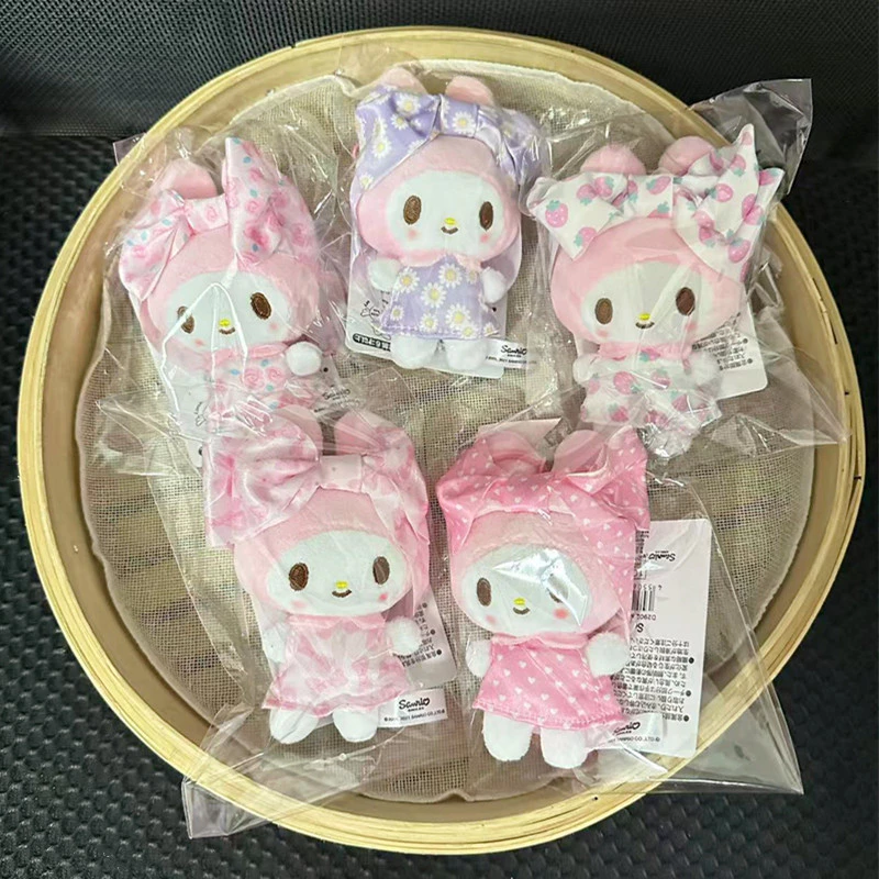 Sanrio Melody Candy Series Búp Bê Sang Trọng Móc Khóa Dễ Thương Đồ Chơi Mềm Sang Trọng Mặt Dây Chuyền Trẻ Em Quà Tặng
