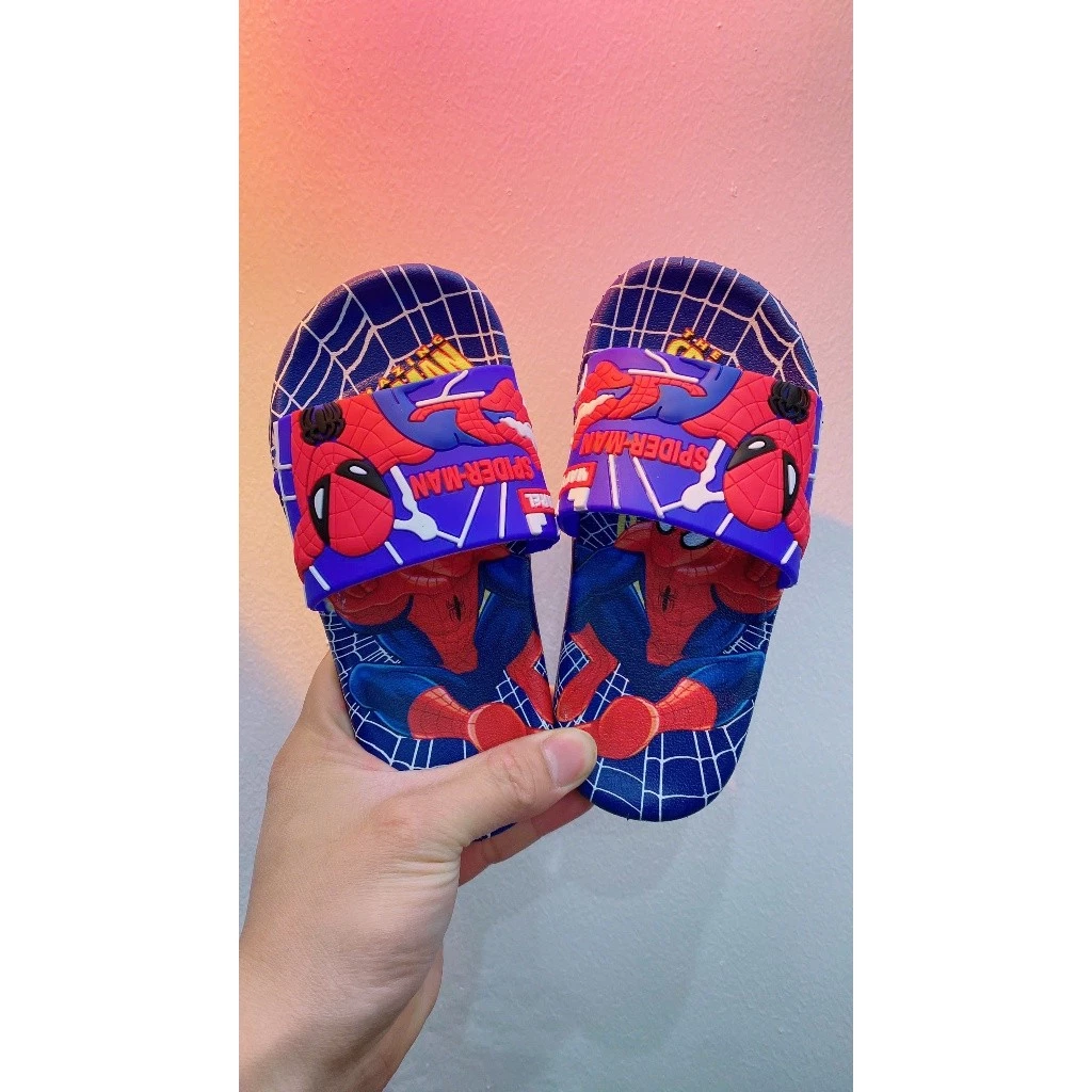 Dép siêu nhân cho bé trai hàng Quảng Châu  ( ảnh shop tự chụp ) Size 26-35 . Mã 9802 hàng cao cấp
