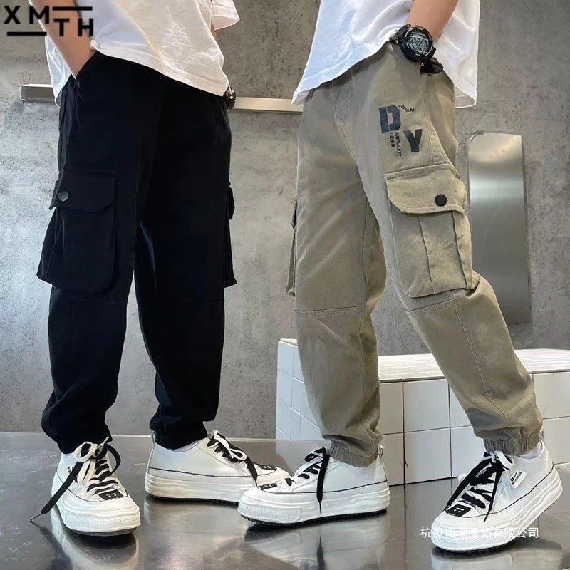 Quần vải kaki túi hộp thời trang mẫu DY cho bé trai size nhỡ đại 18-52kg. Quần dài,đùi kaki trẻ em nam cho bé 6-14 tuổi