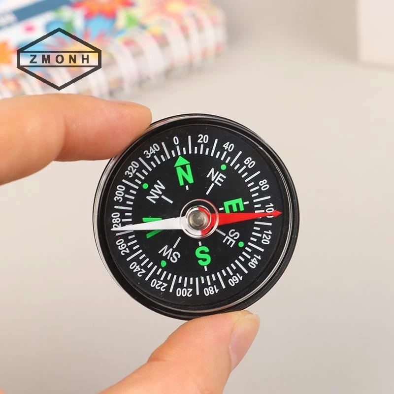 ZMONH 35 / 40MM La Bàn Cầm Tay ABS Cắm Trại Bỏ Túi La Bàn Di Động Điều Hướng Leo Núi Trẻ Em Quà Tặng Ngoài Trời Sinh Tồn Gear * Mới