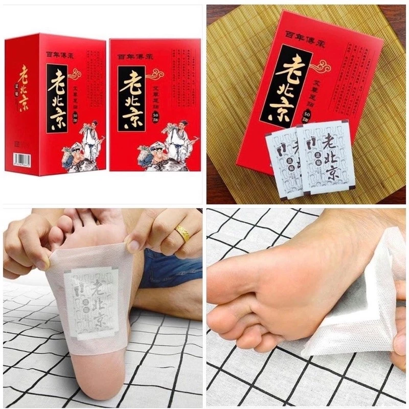 M1 Miếng Dán ngải cứu thải độc chân 50miếng M2