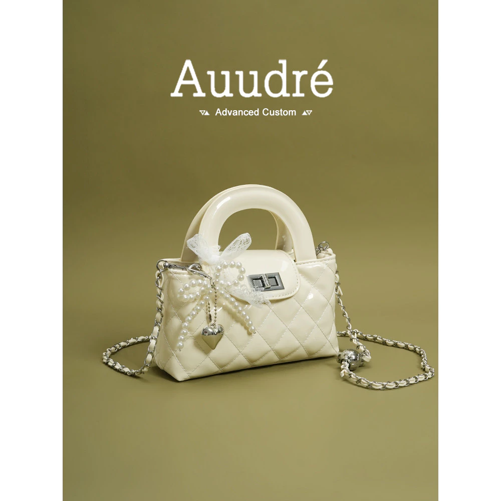 Auudre Diamond Túi nhỏ cầm tay thời trang nữ Túi đeo chéo dây chuyền đi lại