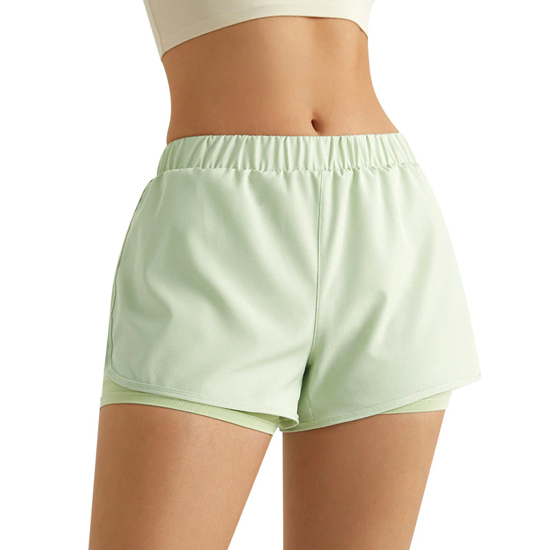 Wmuncc 2026 Quần Short Chạy Bộ Nữ Có Túi Cho Điện Thoại Di Động Quần Ba Điểm Tập Yoga Quần Short Mùa Hè