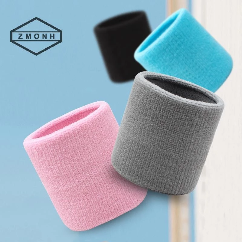 Zmonh Cotton Cổ Tay Hỗ Trợ Dây Đeo Tay Thể Thao Nẹp Mồ Hôi Vòng Tay Quần Vợt Bảo Vệ Dây Đeo Thể Dục Chạy Mồ Hôi Tập Gym * Mới