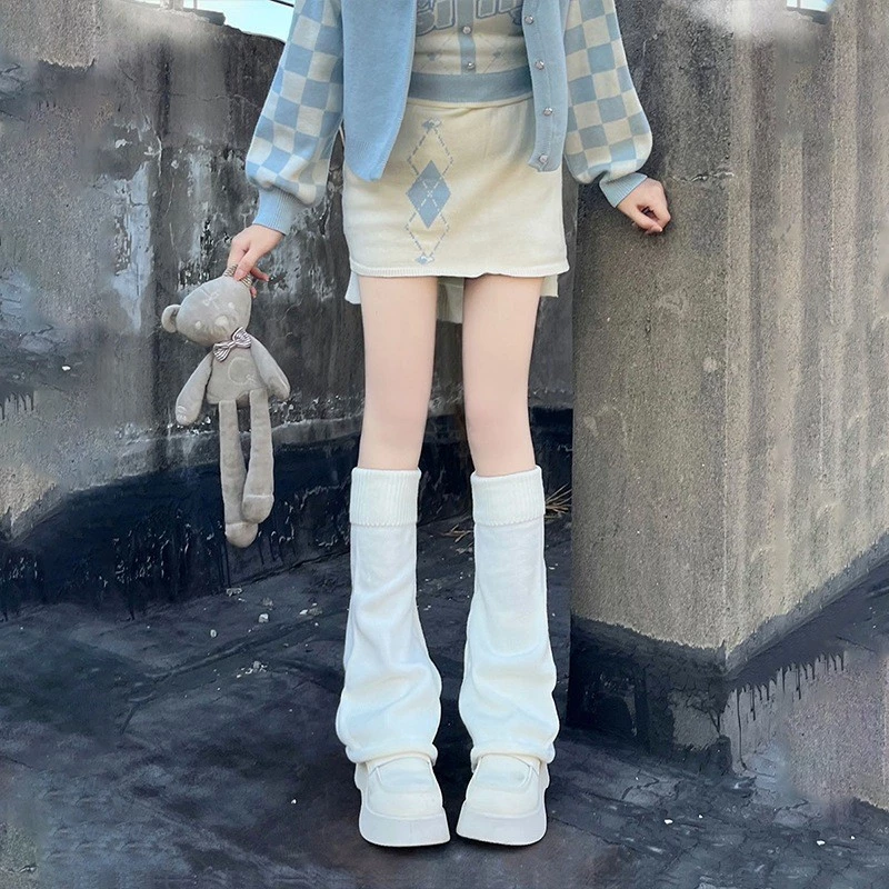 Tất ống loe lolita chất dày dặn phong cách y2k đáng yêu, cá tính, tất nữ thời trang
