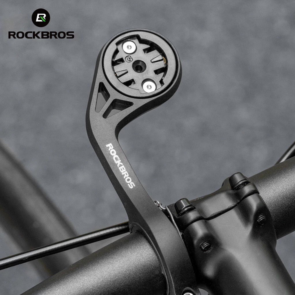 ROCKBROS Nylon Xe Đạp Giá Đỡ Máy Tính Nhẹ Di Động Đa Năng Đồng Hồ Tốc Độ Nối Dài Hỗ Trợ Lắp Garmin / Bryton / Wahoo Xe Đạp Gắn Bộ Phụ Kiện Xe Đạp
