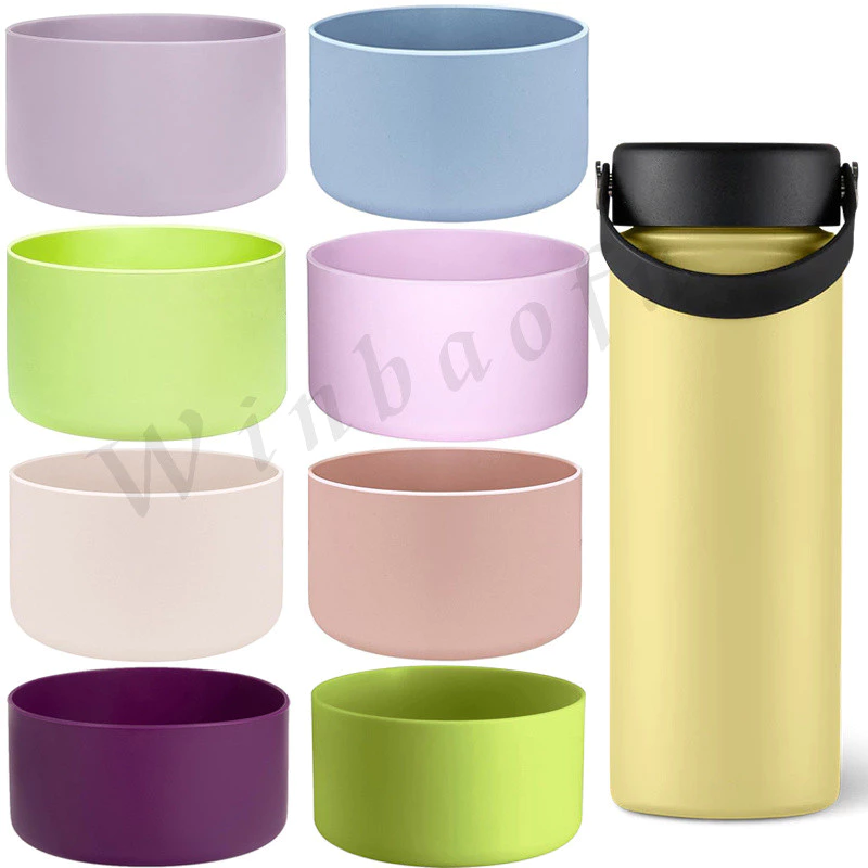 Boot silicon cho chai Montigo Ace 14oz / 18oz / 32oz, Tay bảo vệ chống trượt cho chai nước, Không chứa BPA, Nắp cản dưới bảo vệ chai nước khỏi trầy xước