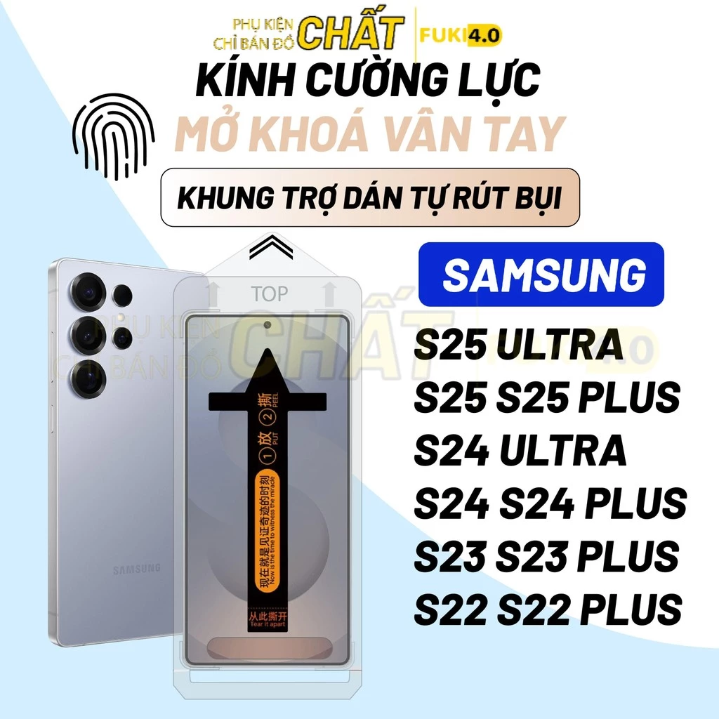 Kính cường lực Samsung tự dán S25 ultra s24 ultra s24 plus s24 s23 plus s22 plus s23 s22