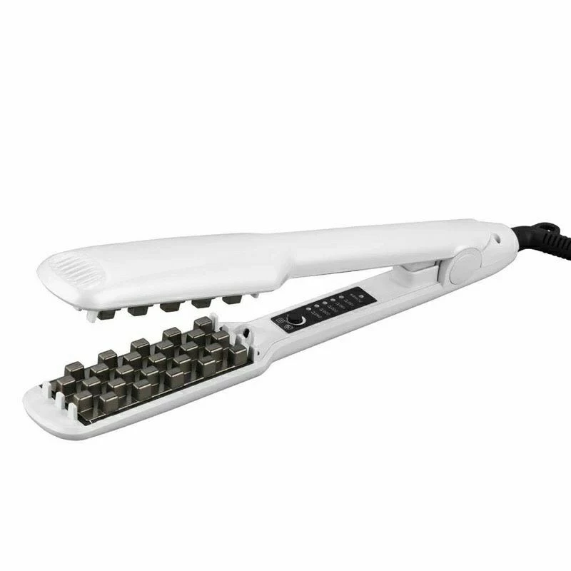 Máy dập xù bấm tóc phồng chân tóc vuông TEKKIN TI-808 2 in 1 kéo duỗi cao cấp 5 mức nhiệt hàng chính hãng giá rẻ