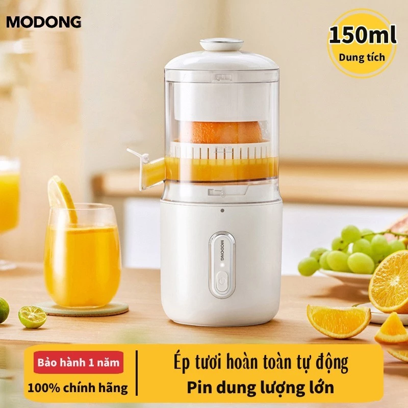 Máy ép trái cây MODONG, cầm tay, đa chức năng, điện, máy ép trái nhỏ, tách xỉ nước trái cây, máy ép cây