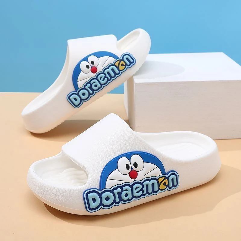 Dép Doraemon cho bé - dép đi trong nhà mềm nhẹ chống trượt dễ thương mang hè