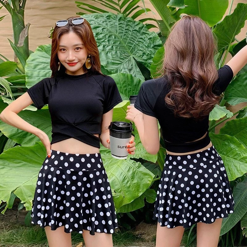 [Slim-Slim-fit Slimmer Look] Mùa hè nóng bỏng dành cho nữ thể thao ngắn tay