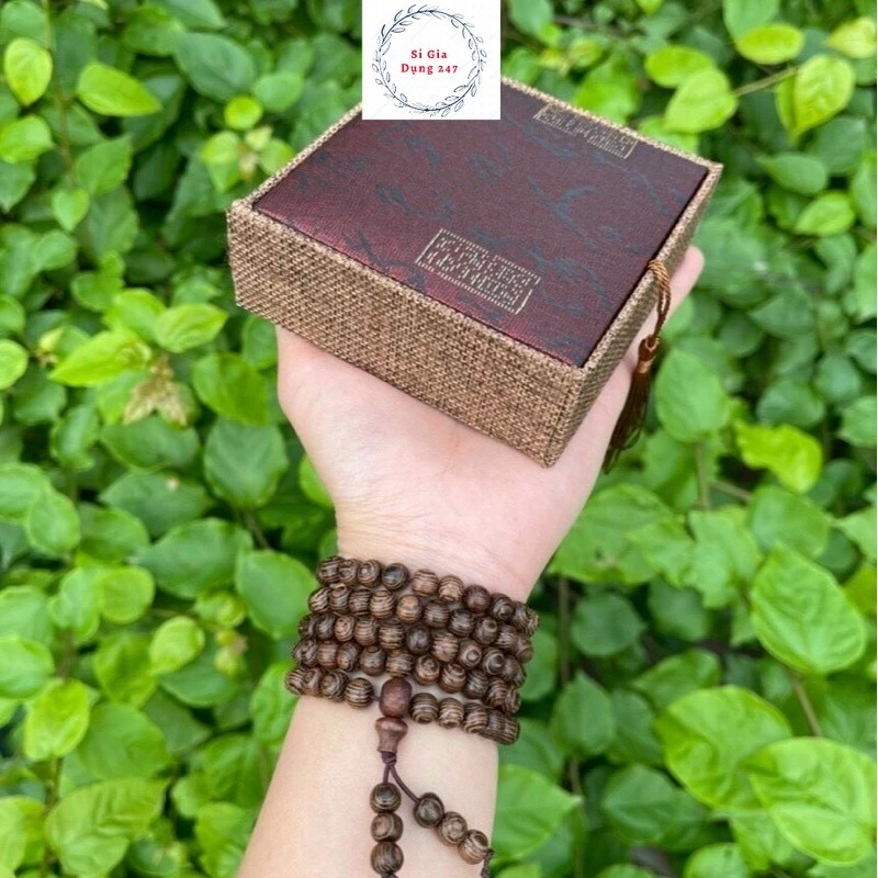 [TH] Vòng Tay Trầm Hương - Chuỗi Vòng Tay Trầm Tốc 108 Hạt Quảng Nam  - tranthuy