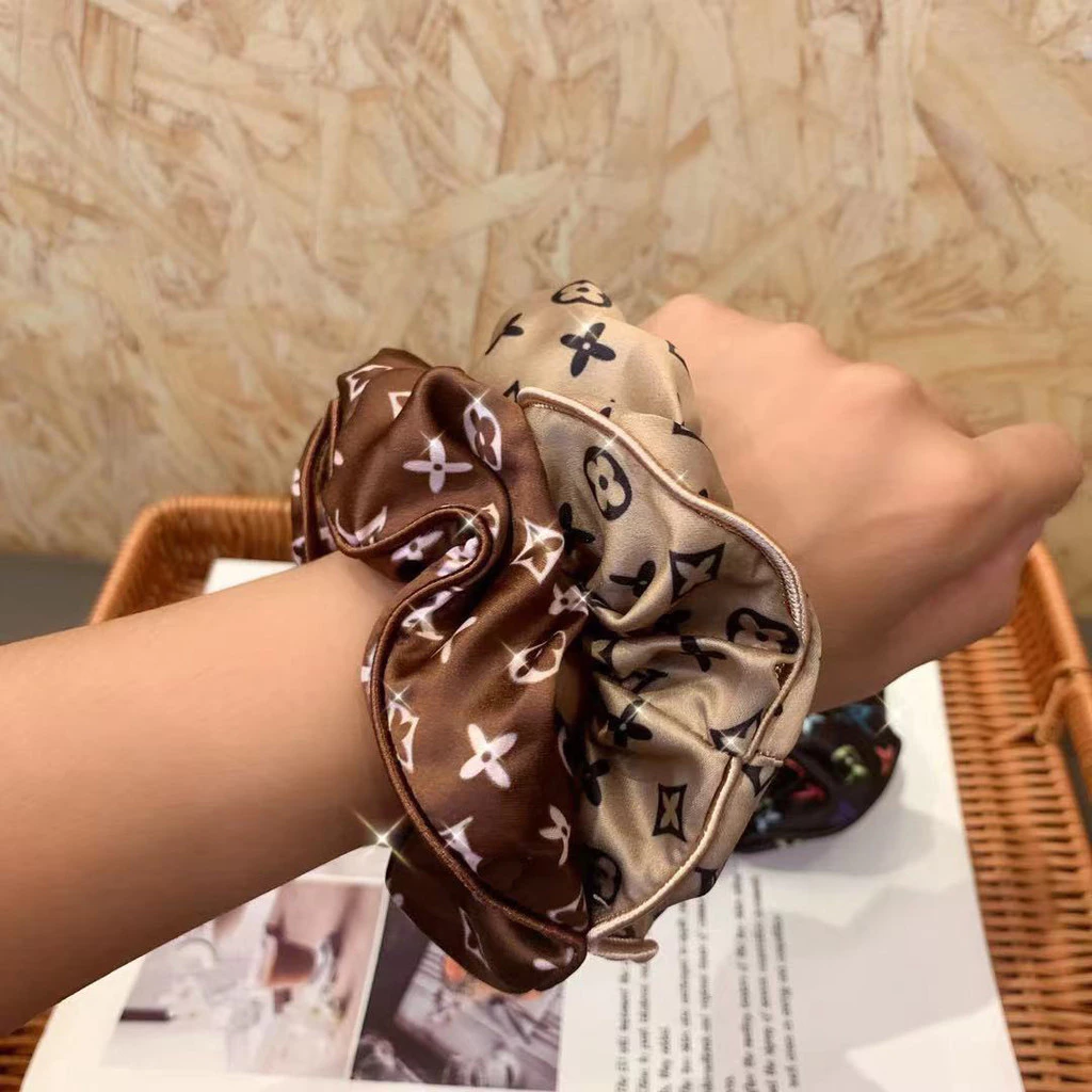 Dây buộc tóc cổ điển Instagram thời trang Dây Buộc Tóc buộc dây cao su dễ phối kiểu tóc đuôi ngựa đơn giản HOT trên mạng