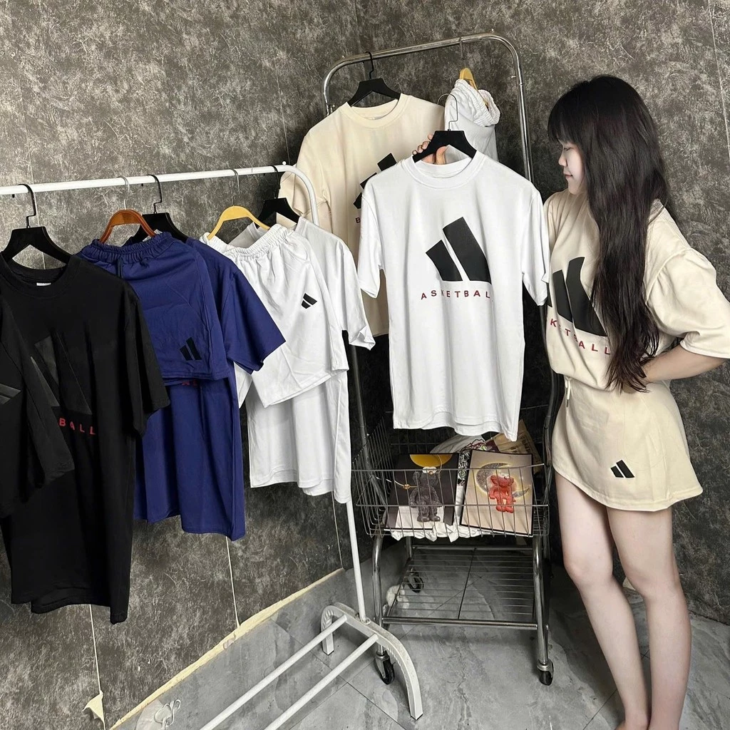 Bộ Quần Áo ĐÁT - Sét Đồ Đôi Nam Nữ In Logo Siêu Chất Hàng Chuẩn Đẹp Cao Cấp Bộ Thể Thao, Sét Đôi