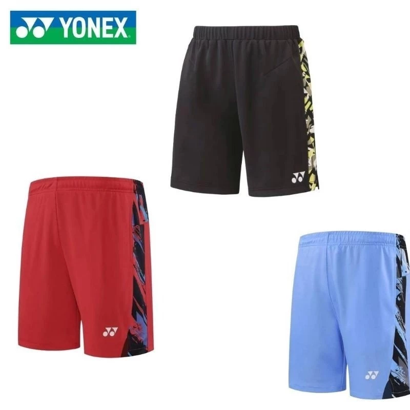 Miễn phí vận chuyển Quần short cầu lông YY Cuộc thi tập luyện thể thao Quần khô nhanh Quần thoáng khí