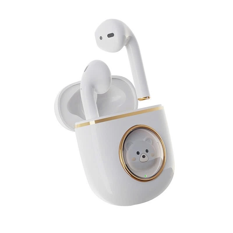 Tai Nghe Không Dây Bluetooth 5.3 X88 PRO Cao Cấp Chống Tiếng Ồn Cho Điện Thoại Hình Gấu Dễ Thương
