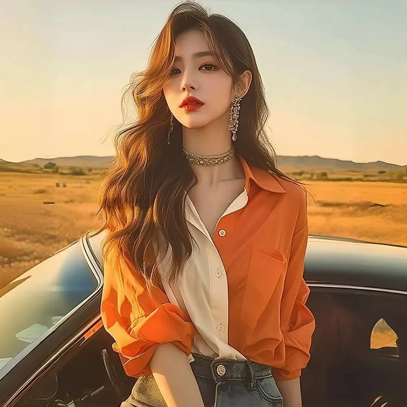 Áo sơ mi dài tay nhiều màu thiết kế mới, phù hợp mặc hàng ngày
