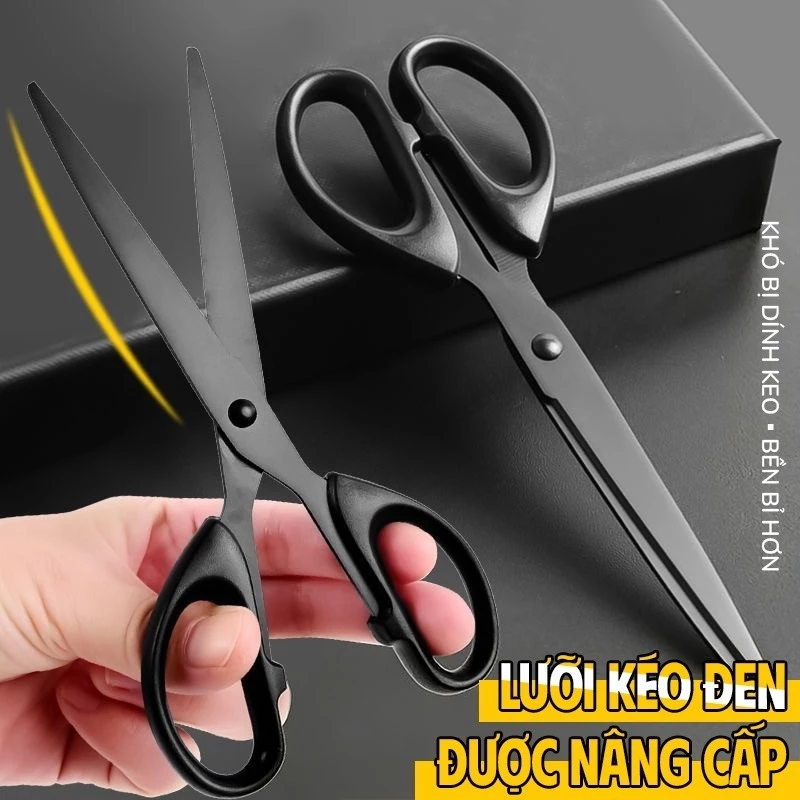 Kéo Đa Năng Chuyên Nghiệp – Lưỡi Inox Chống Gỉ Sắc Nét, Ứng Dụng Rộng Rãi Từ Cắt Giấy, Cắt Vải Đến Công Việc May Câu Đài