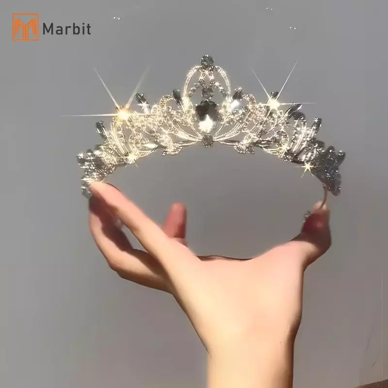 Mũ vương miện cô dâu thủ công - Phù hợp đám cưới và sinh nhật tuổi 18