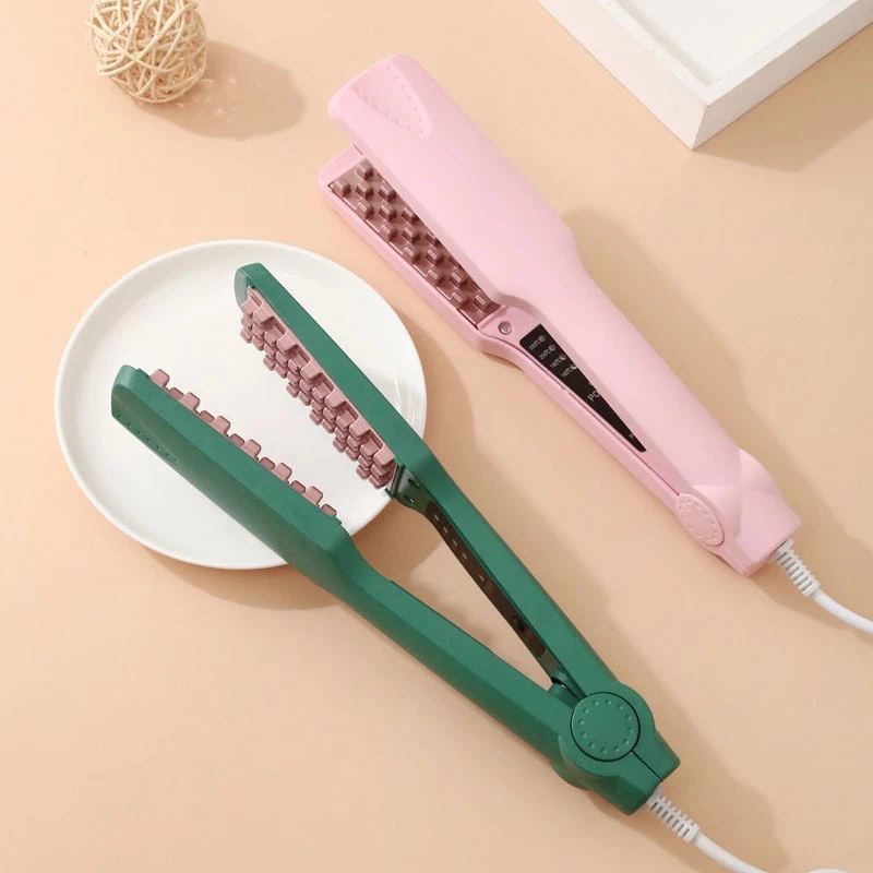Máy dập phồng chân tóc chân vuông, bấm phồng, xù tóc 4 mức độ chỉnh nhiệt