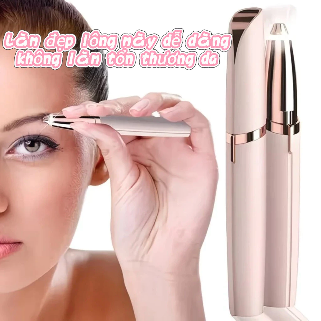 Máy cắt lông mày điện đa chức năng Dễ dàng tạo hình dạng lông mày An toàn và đơn giản để sử dụng Dễ dàng mang theo