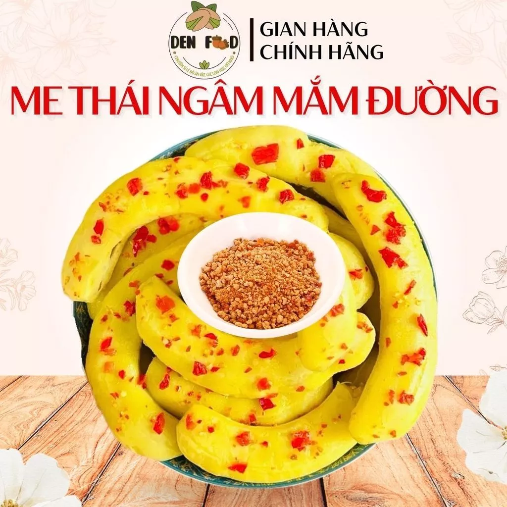 600g Me Thái Ngâm Mắm Đường Chua Ngọt, Thiên Chua - Ăn Vặt Denfood