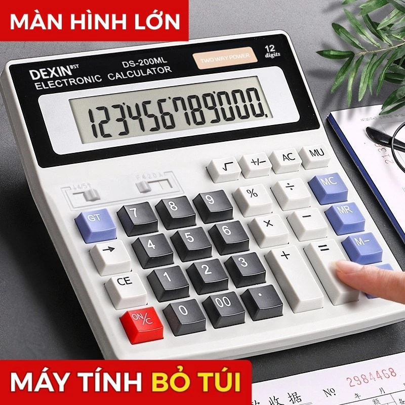 Máy Tính Cầm Tay Nút Bấm Lớn Cao Cấp - Sự Lựa Chọn Tối Ưu Cho Ngành Kế Toán Và Tài Chính Đầy Thách Thức