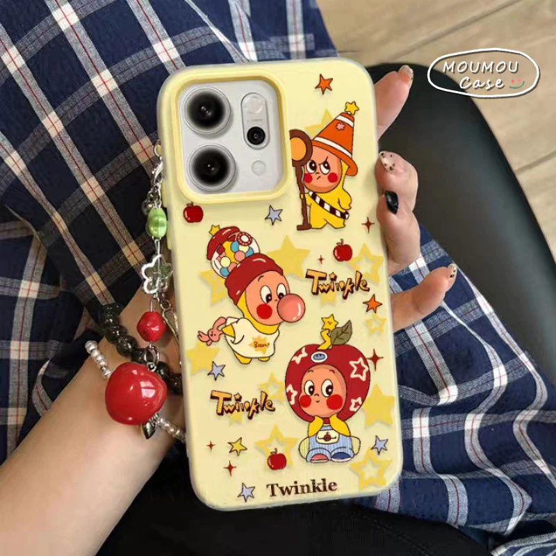 Ốp Lưng IPhone 11 17 16 13 14 Pro Max 7 Plus 12 Pro Max Ốp Lưng Mềm 2 Trong 1 Hình Nhân Vật Hoạt Hình STARMAN Mới