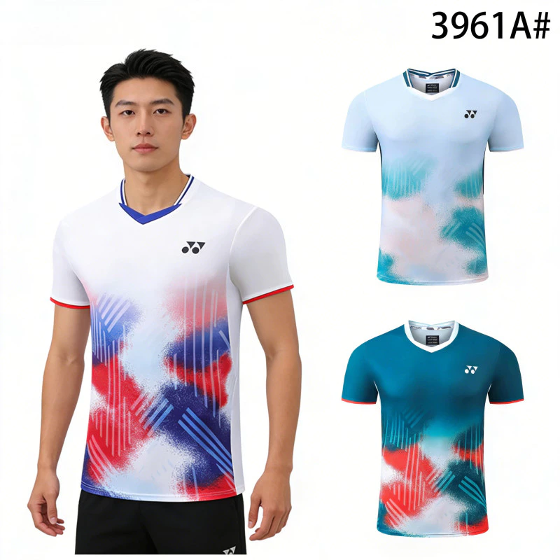 Áo Sơ Mi Thể Thao Unisex Model 3961 | Thoáng Khí & Khô Nhanh | Phù Hợp Cho Cầu Lông & Bóng Bàn