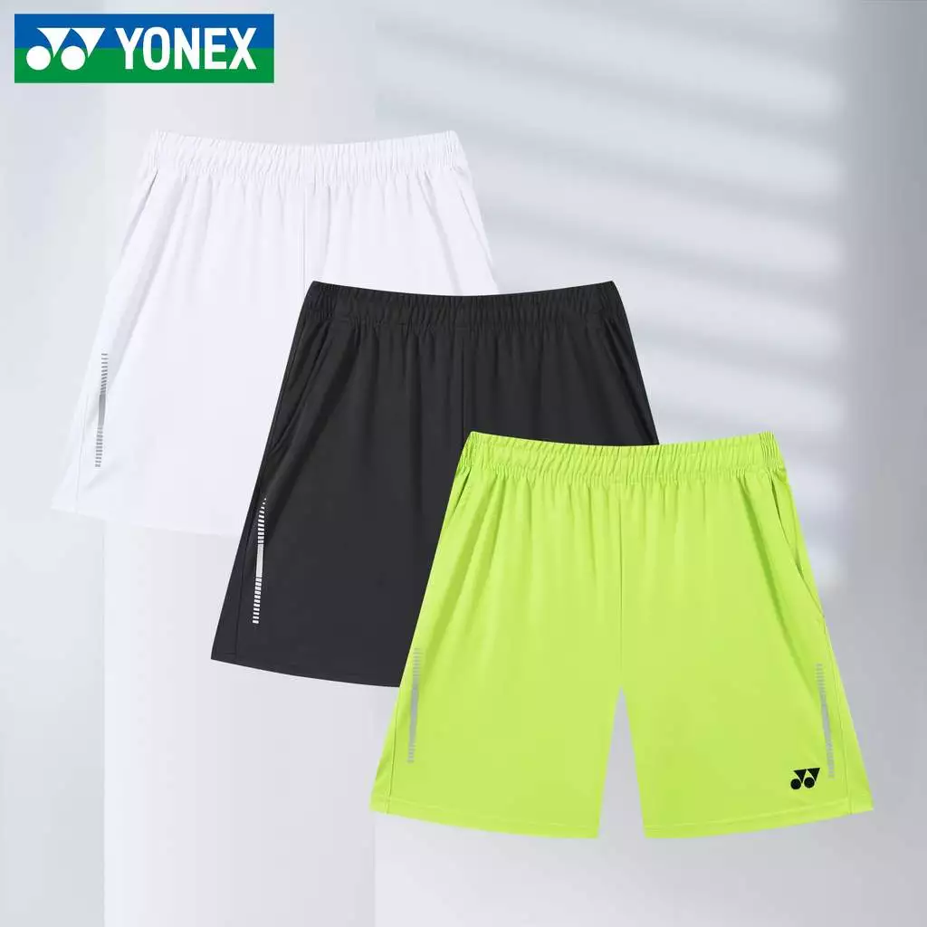 Quần short thoáng khí, nhanh khô cho nhiều môn thể thao như cầu lông, tennis và bóng bàn