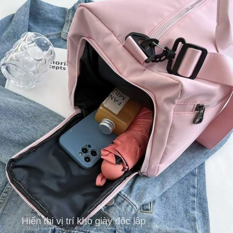 🏃‍♀️🏃‍♀️Túi du lịch gym yoga Mibrg Bag vải chống thấm dày đẹp có dây đeo chéo ngăn đựng giày riêng