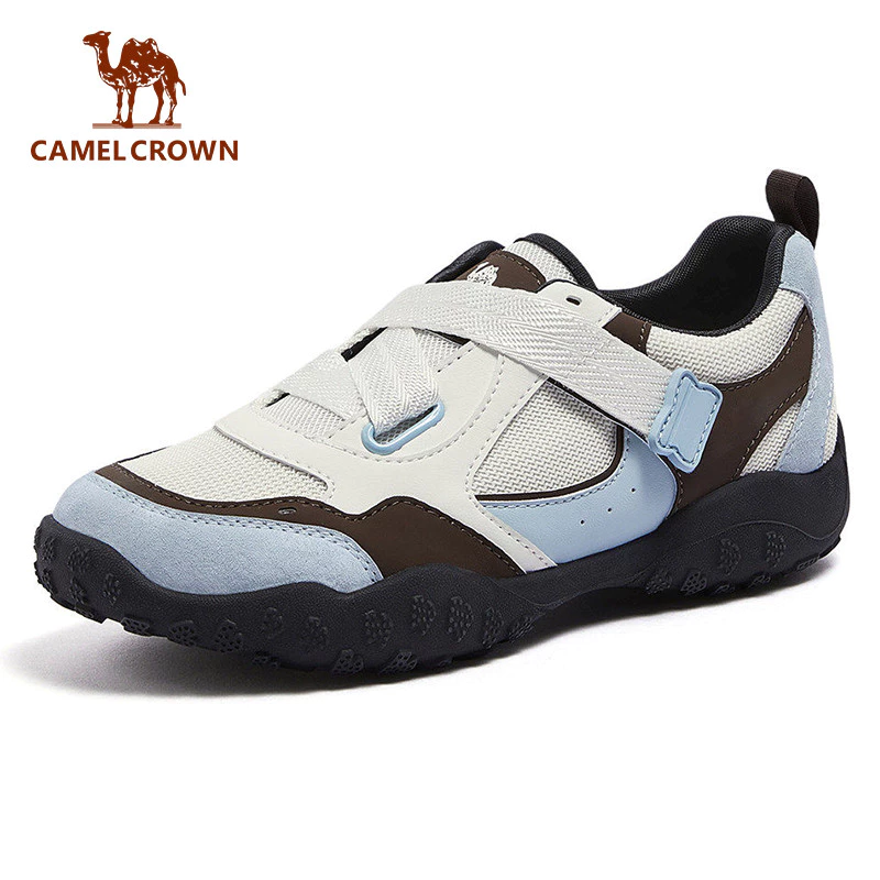 CAMEL CROWN SPORTS Retro giày nữ - Đế bằng, phù hợp cho việc đi bộ hàng ngày thoải mái