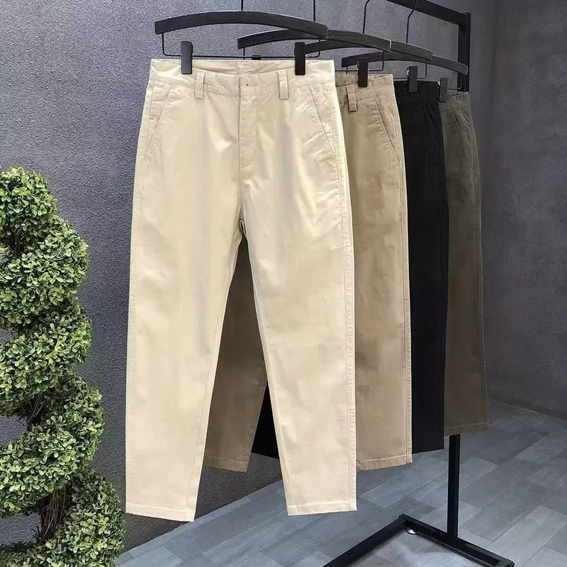 Quần nam slim-fit phù hợp mọi mùa, thiết kế mắt cá chân nhỏ
