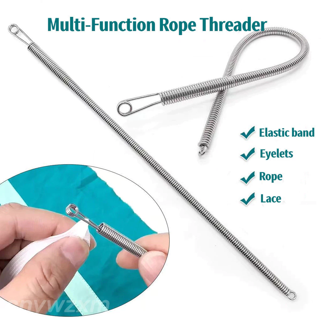 Đa Năng Dây Threader Linh Hoạt Thiết Kế Mùa Xuân Dây Co Giãn Webbing Ren Quần Áo DIY Phụ Trợ Dụng Cụ