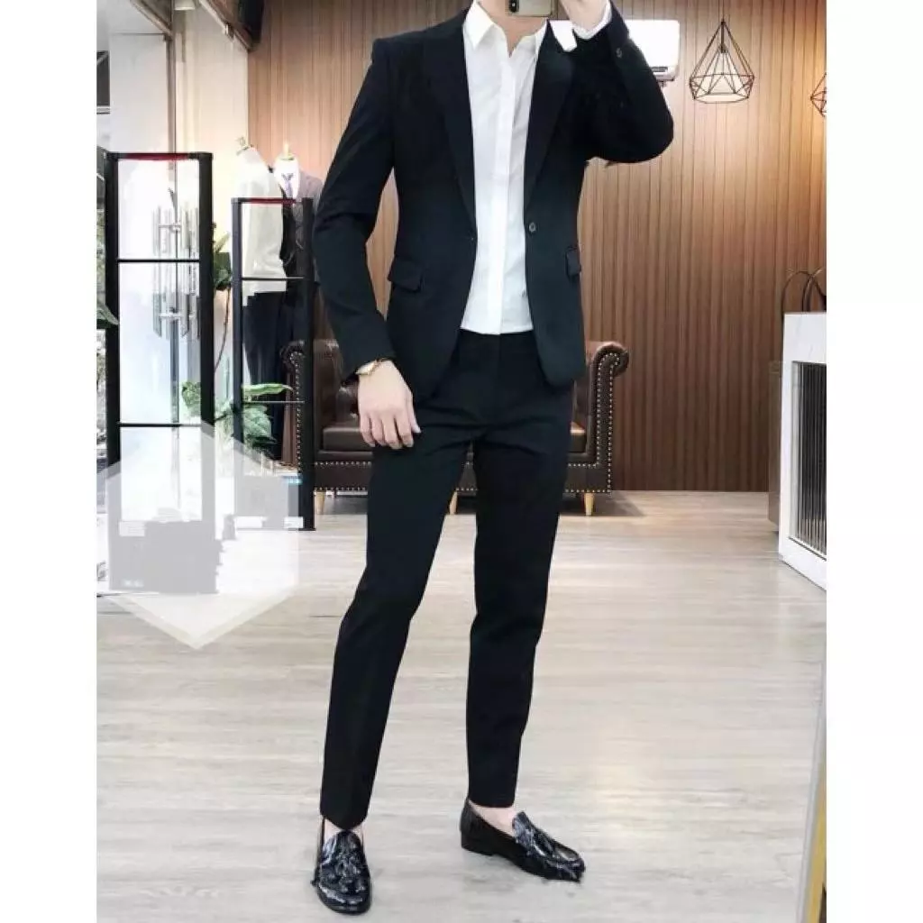 Hàn Quốc thời trang xu hướng người đàn ông phù hợp với đám cưới kinh doanh có thể được sử dụng